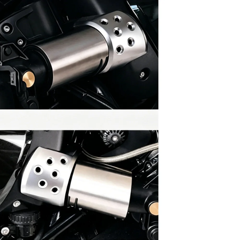 For BMW R12 R12NineT R12 NineT R nineT R nine T NineT 2024-2026 Motorcycle Intake Pipe Cover Guard Decoration Stainless Steel