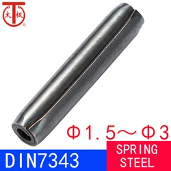 Φ1.5～Φ3  DIN7343 / ISO8750 Spiral spring pin ( Coiled pin )