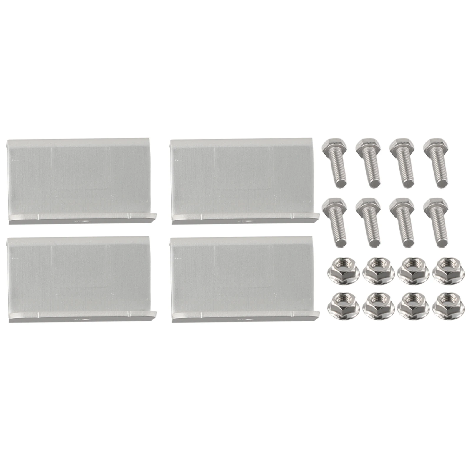 Z Mount Solar Panel Hardware for RV Yacht Camper Van and Cement Roof Applications Aluminum Alloy 6005 Construction