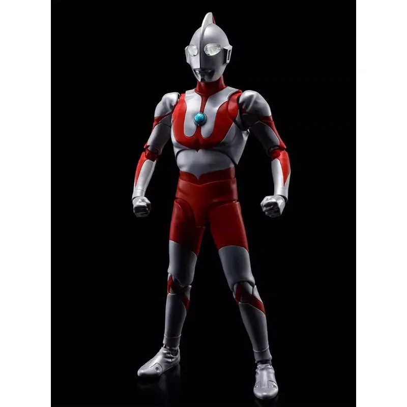 S. h. Figuarts-True Bone Carving Method Ultraman Action Figure Model, 55 ° Aniversário, Brinquedos Anime, Presentes para Meninos, Suporte de Entrega