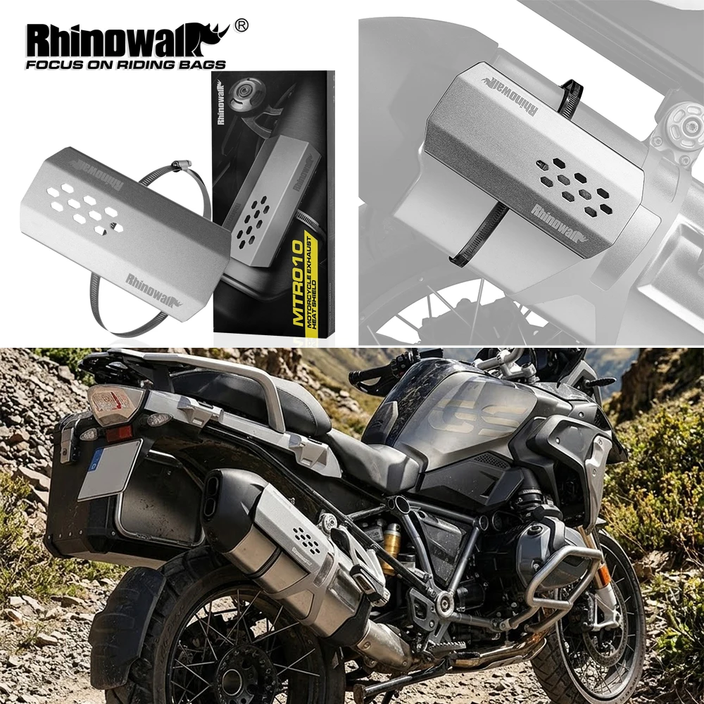 

Rhinowalk Motorcycle Exhaust Pipe Protector