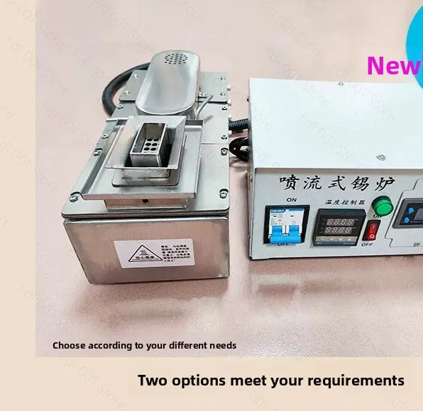 Selective Wave Soldering Pot Mini Automatic Benchtop Solder Pot for PCB