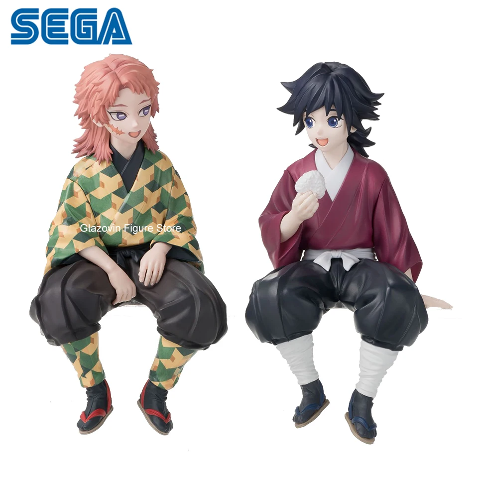 Original SEGA Demon Slayer 17cm Tomioka Giyuu Sabito Childhood Noodle Stopper Action Figure Collectible Toy Gift Glazovin