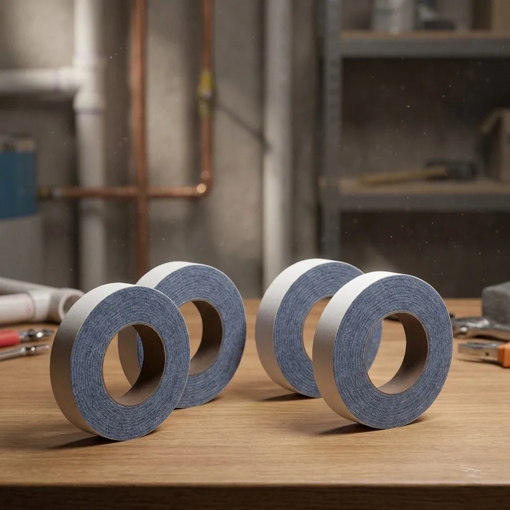 Thermal For Pipe Insulation Tape 3cm Width 4m Length Grey Felt for Freeze for protection in Basements Attics and Walls