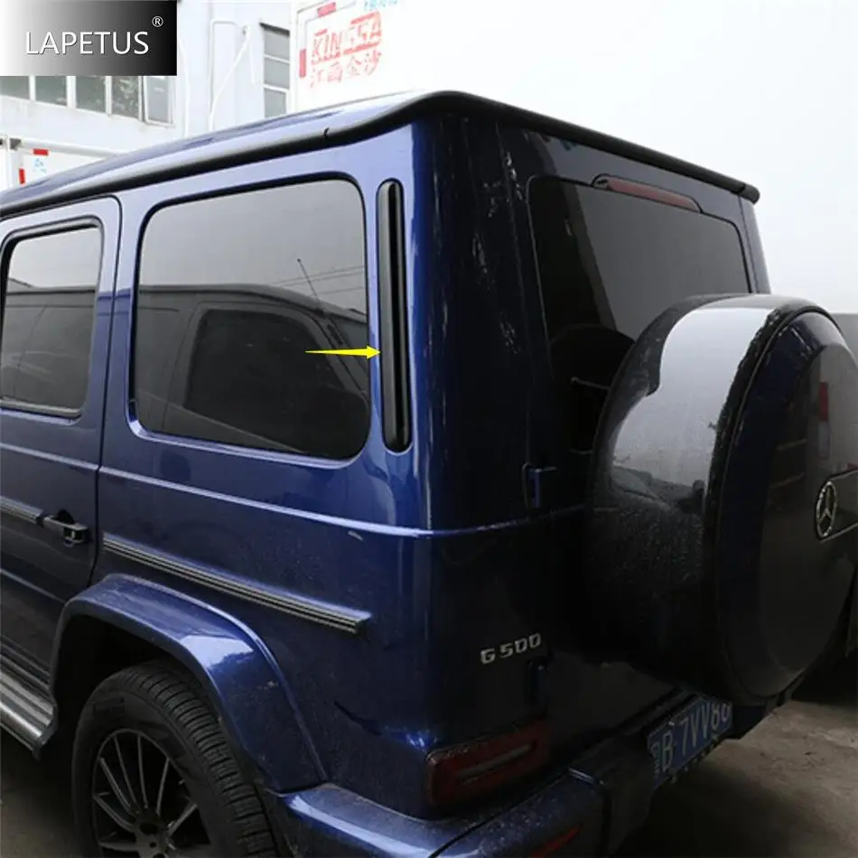 

Car Door Handle Bowl / Rear Window Side Wing Spoiler Accessories Cover Trim For Mercedes-Benz G Class W464 G350 G500 2019 - 2021