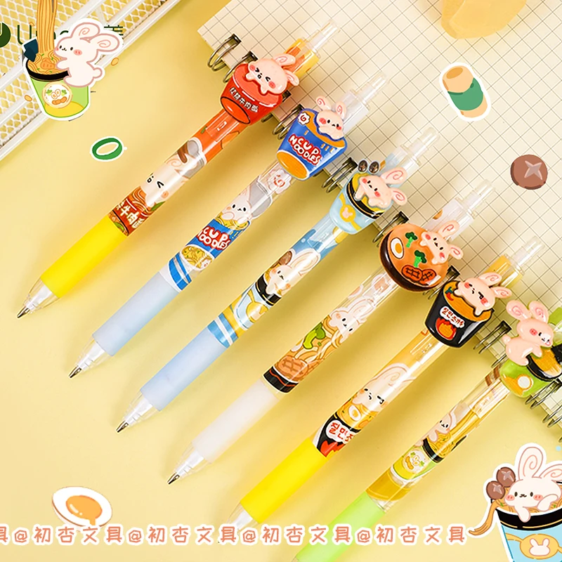 Cute noodles Kawaii Mechanical Pencil Cartoon Automatic Pencils 0.5MM School Supplies for Kids Student Stationery