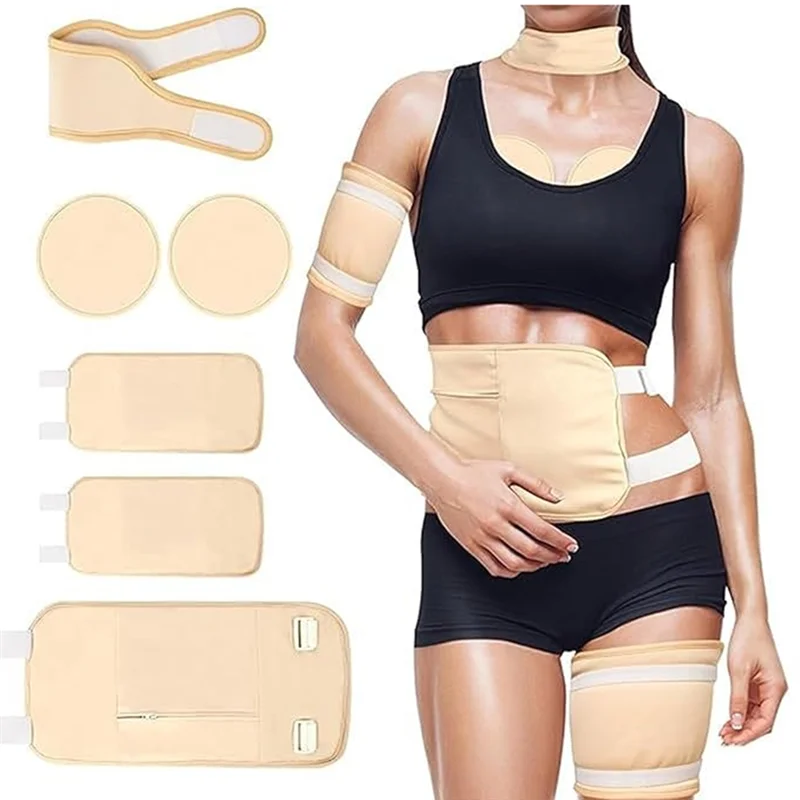 A05G-6Pcs مجموعة العناية بالزيوت العطرية قابلة لإعادة الاستخدام طقم العناية بالزيت العطري صوف ناعم النوم تكييف ذاتي المعونة العضوية حزمة التفاف عدة