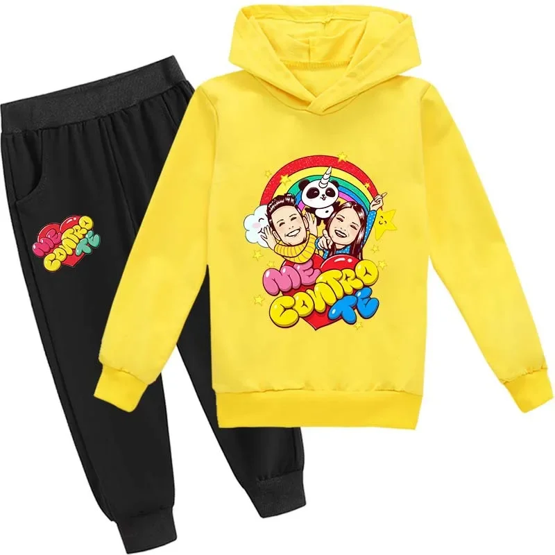 Girl 2-16Y Me contro te Clothing Set Children Birthday suit Boys Tracksuits Kids Me contro te Sport Suits Hoodies Top Pants 2pcs