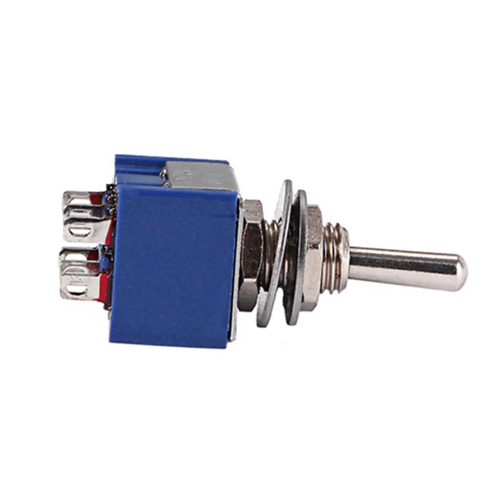 

20Pcs Toggle Switch Spdt 3 Terminals 2 Position Durable Replacement High on Latching for Low High Voltage Lights