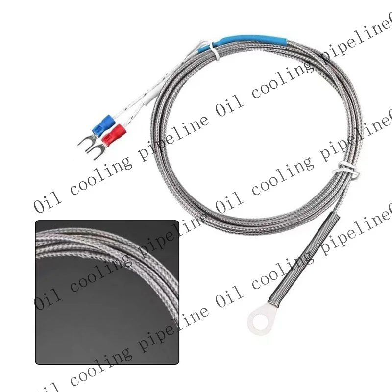 A+ K Type Thermocouple Sensor Metal Probe with 6mm Diameter for Stable Readings