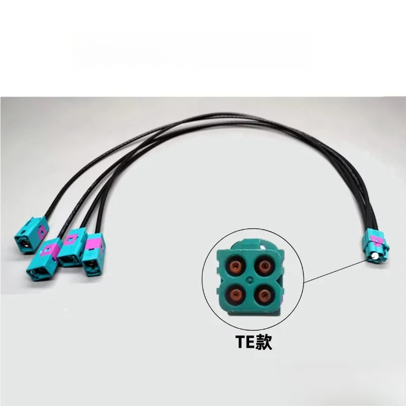 

Coaxial 4-in-1 wiring harness Double female 500mm