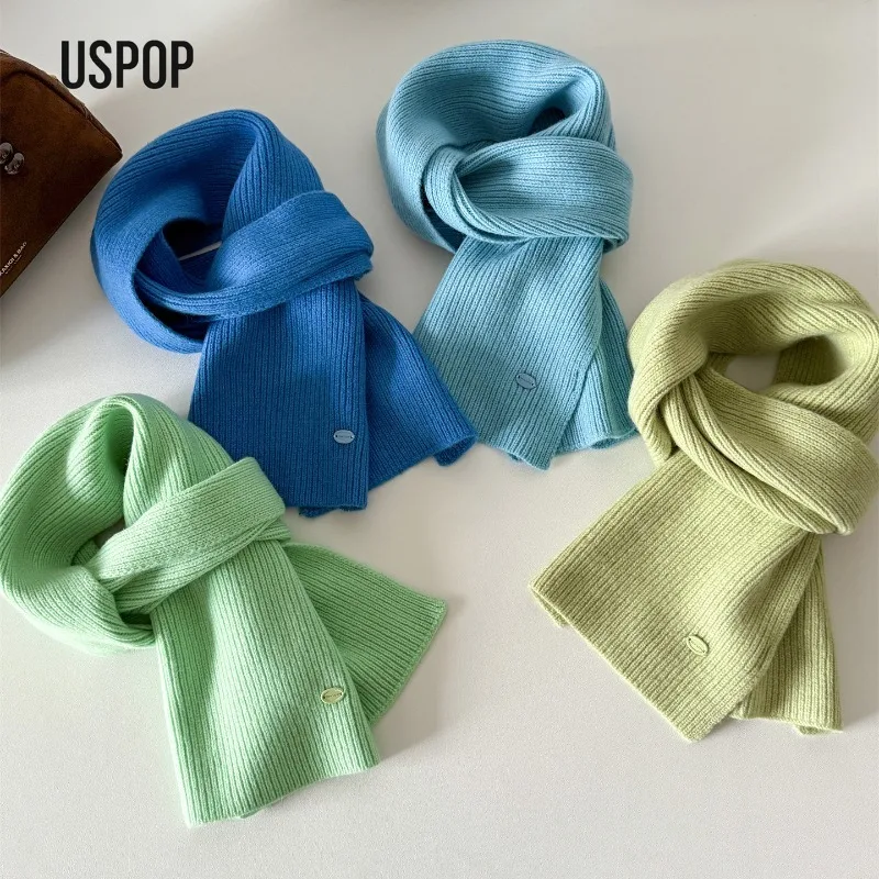 

Мягкий шарф премиум-класса из 100% чистой шерсти для женщин, винтажный уютный зимний шарф, толстый теплый однотонный галстук для пар