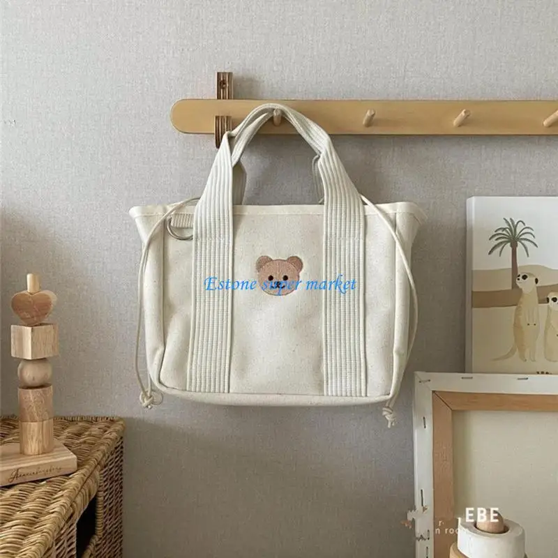 

090B Diaper Storage Bag Large Capacity Feeding Moms Handbag Multiuse Stroller Bags