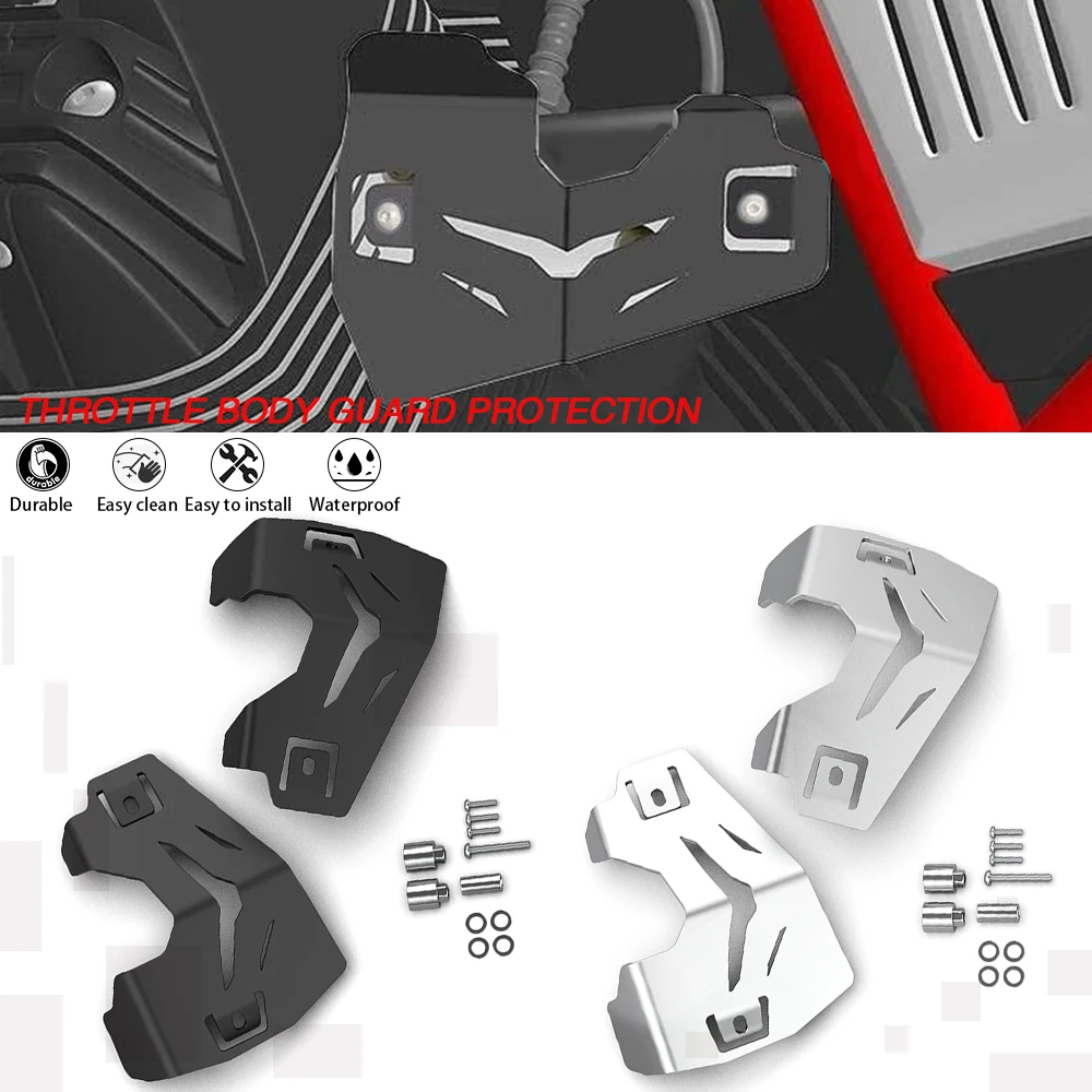 

2024 For MOTO GUZZI V 85 TT V85 TT V85TT 2019 - 2023 Throttle Valves Protector Cover Motorcycle Accessories Throttle Body Guards