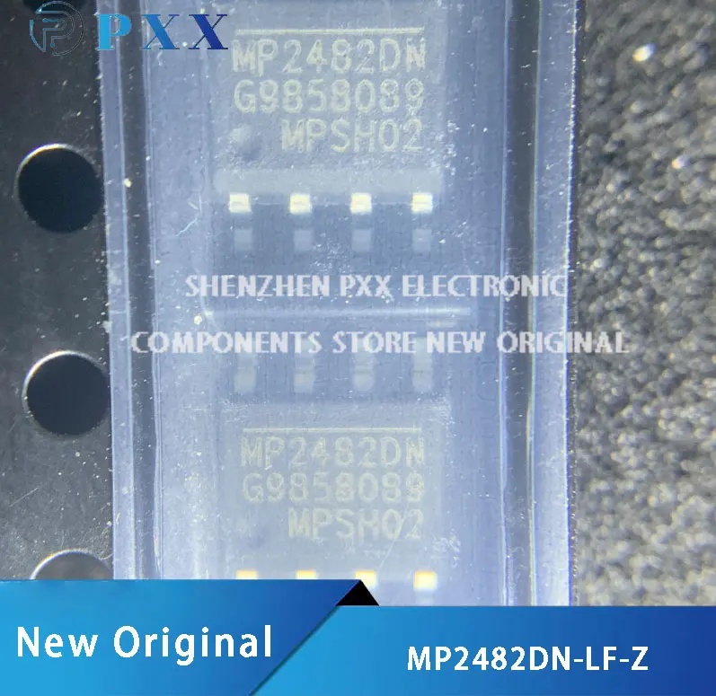 2Pcs New 100% Original MP2482DN-LF-Z MP2482 5A, 30V, 420kHz Step-Down Converter ﻿Buck Switching Regulator IC SOIC-8E