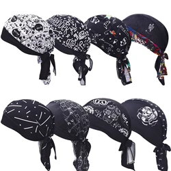 Classic Retro Black Cycling Headbands Road Bicycle Running Riding Head Scarf