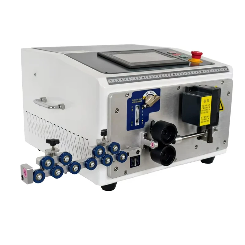 

HR-6SQB automatic cable stripping machine, wire bending machine
