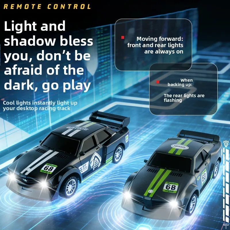 1:64 Mini Remote Control Car Toy Wireless Toy Car Can Be Connected To Mobile Phone Remote Control Car Birthday Gift Wholesale