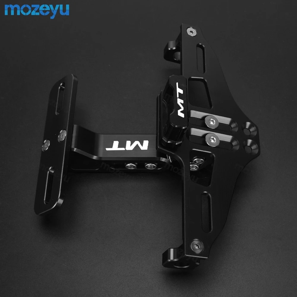 Motorcycle License Plate Holder Number Plate Bracket For Yamaha MT07 MT10 Duke 125 200 250 390 Kawasaki Z750 Z800 BMW R1200GS