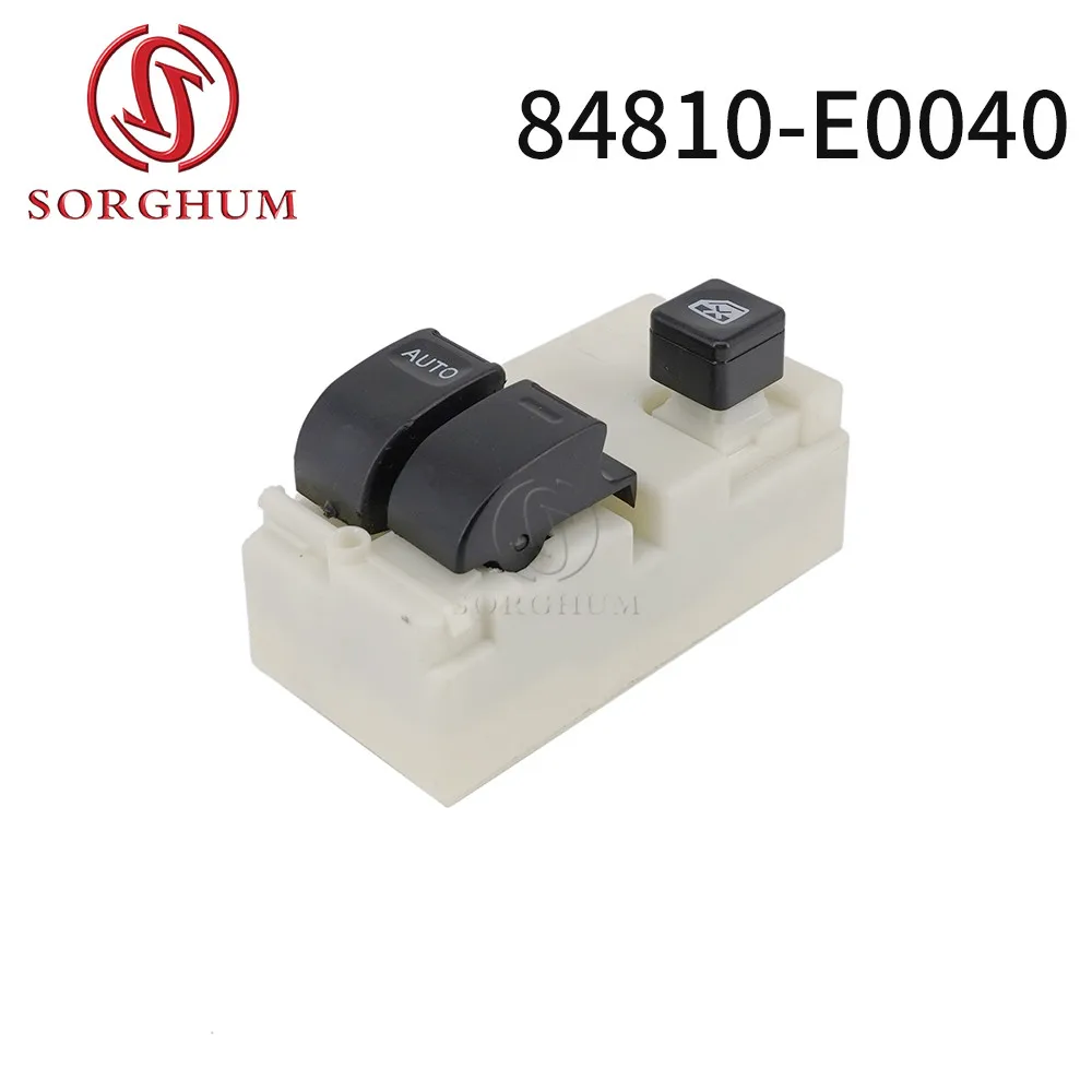 

SORGHUM 84810-E0040 For Hino 500 700 2003 Lifter Control Window Switch Regulator Console Button 10Pins 24V Car Parts 84810E0040