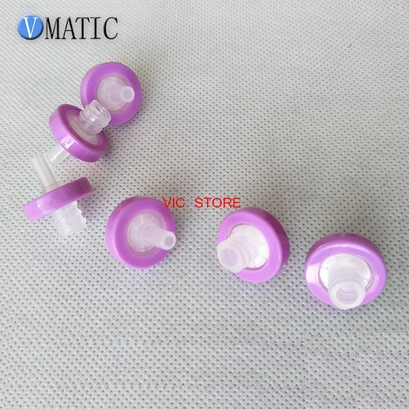 Free Shipping Quality 100Pcs 13mm 0.45um Nylonm Syringe-Driven Filter Syringe Filter Organic Solution Filtration Membrane