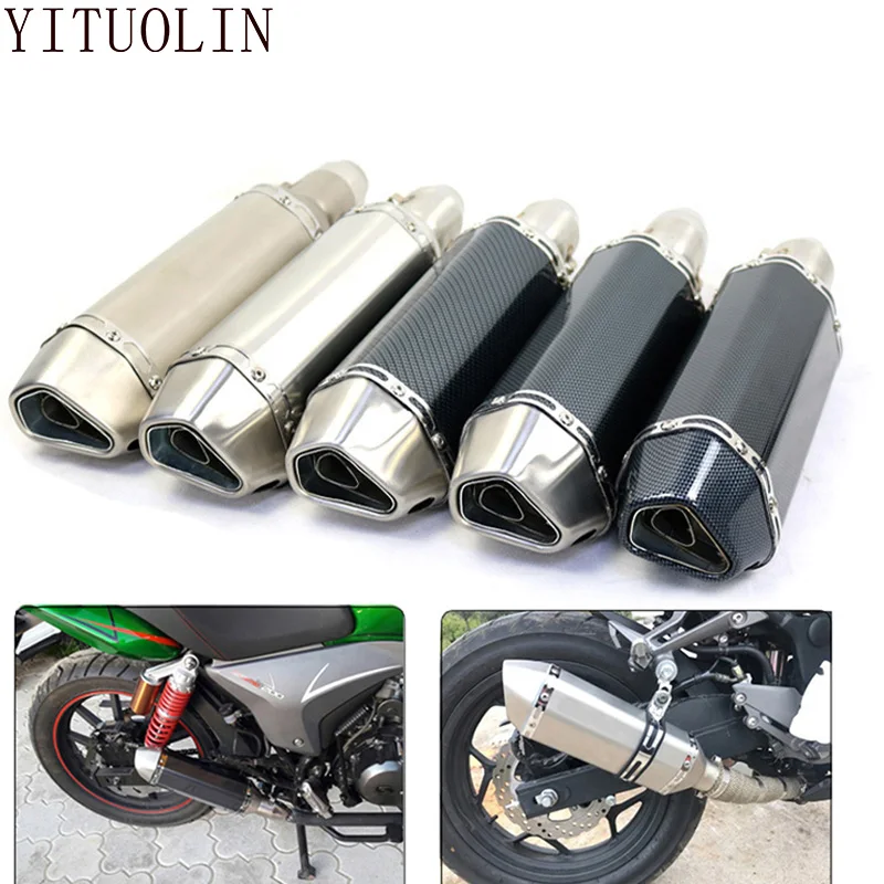 

Motorcycle Exhaust Muffler With Db Killer 51MM For Bmw R 1200 Gs Lc K1200Lt R Nine T K1200Rs F900R R1250Gs 1200 Gs 310 Gs R1100S