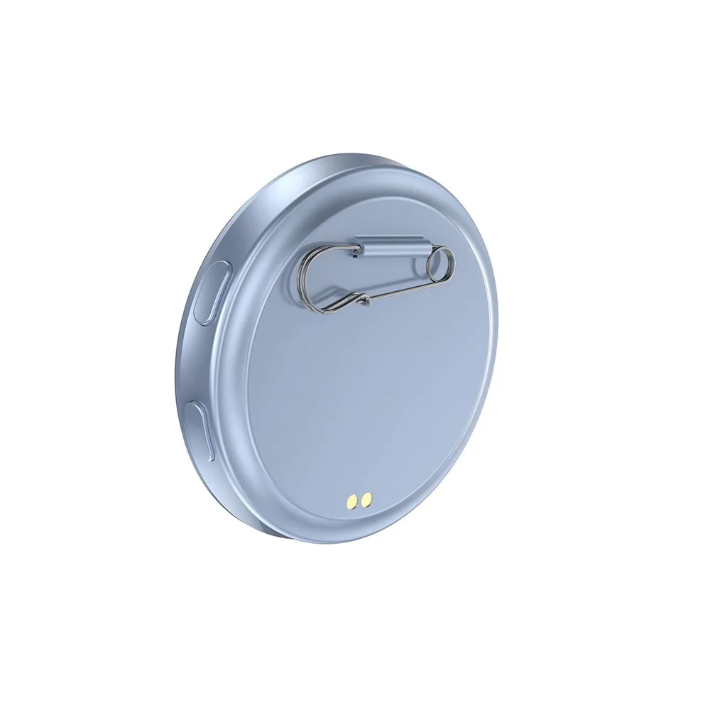 Smart Bluetooth Electronic Display Badge App Control Changing Images Digital Dynamic Badge 7 Color LED Two-Dimensional LED Badge