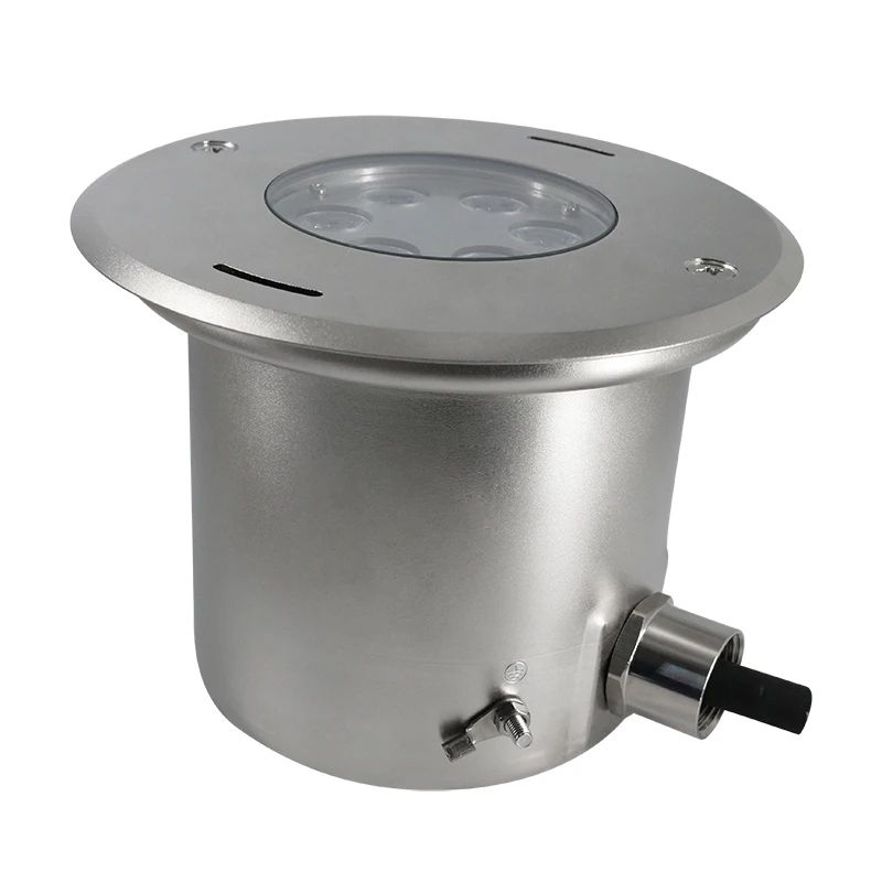 RGB/RGBW 316L Stainless Steel 18W/24W LED Underwater Pool Light IP68 12V/24V Recessed Glass Body for Indoor/Outdoor Use