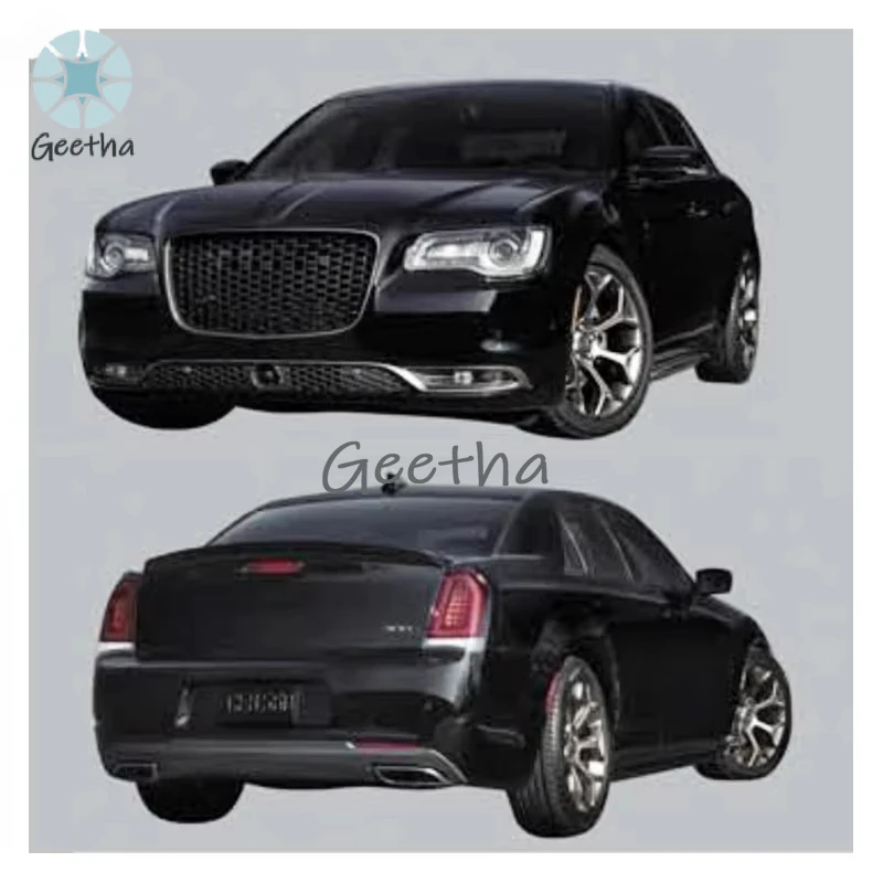 Srt Style Auto Parts Body Kit Wide Front Bumper Lip Car Bumper Body Kit for Chrysler 300C Front Bumper with Fog Lamp & DRL 12+