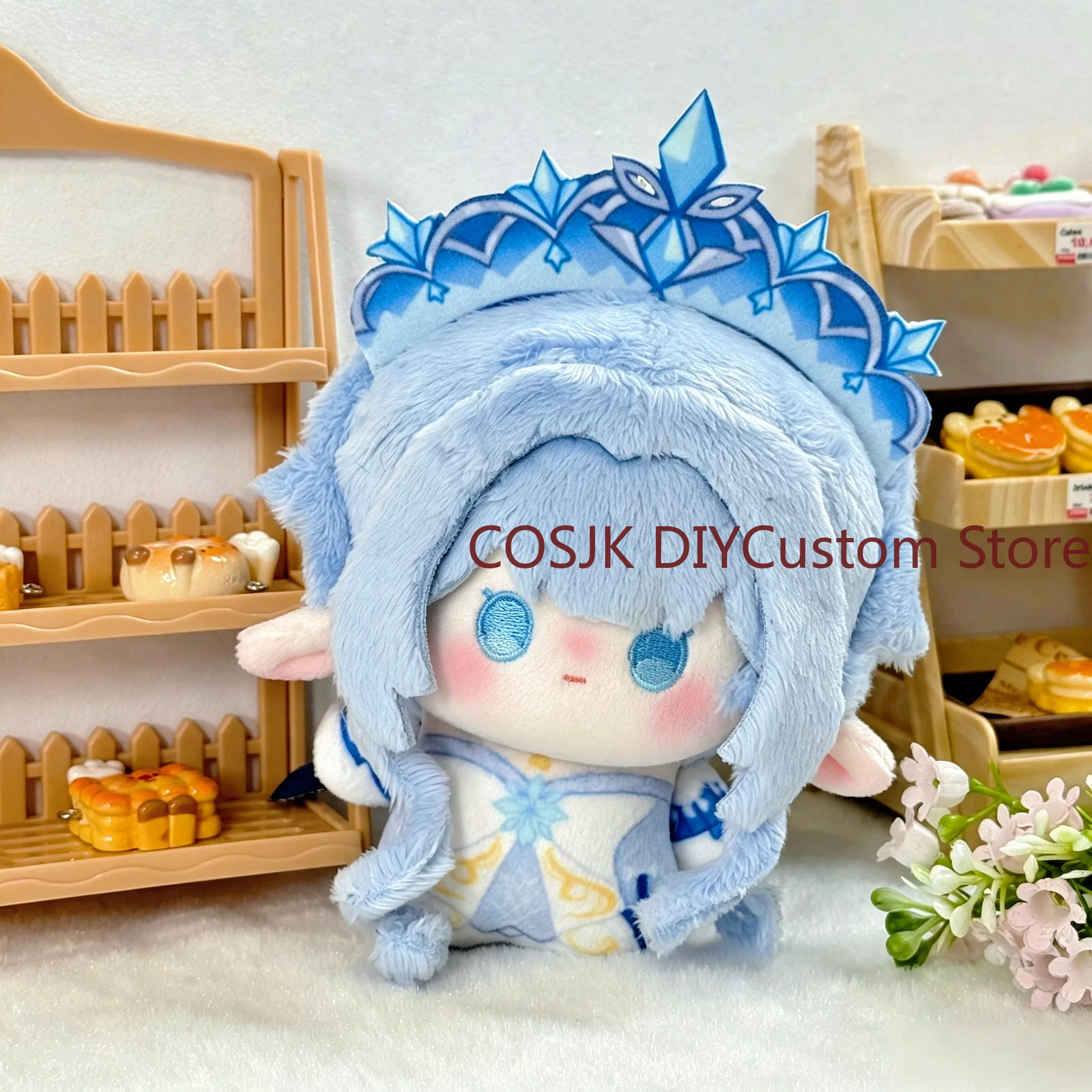 Odette Spessiva Game Genshin Impact Cartoon Q Version Nunu Body Cotton Doll Hanging Pendant Decor Cosplay Keychain Toys Gift