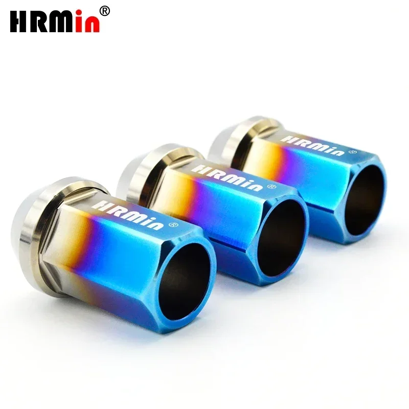 NEW HRMin 10.9 Grade Gr.5 titanium Wheel nuts wheel titanium lug nut M14*1.5*35mm for Jeep, Land rover,Tesla, Cherokee,Jaguar,VW