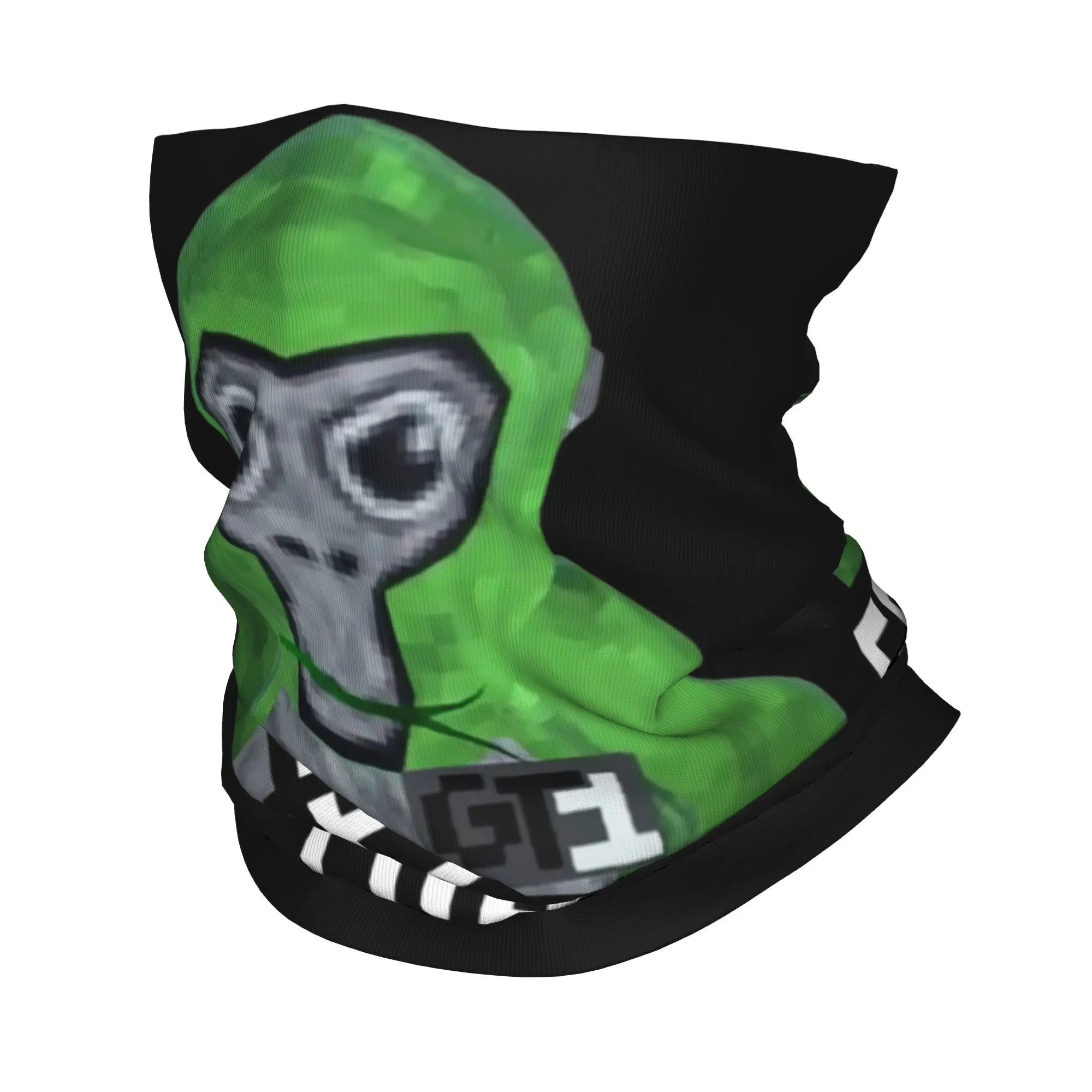 

Gorilla Tag Mods, бандана с зеленой обезьянкой, гетры с принтом, маска, шарф, теплая повязка на голову, походная, рыбалка, унисекс, для взрослых, зима