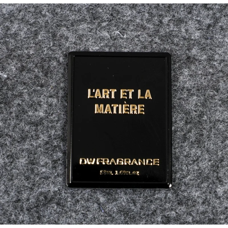 custom.Custom Metal Sticker Perfume Bottles Label Embossed Aluminum Sign with Sicker Label Liquor Bottle