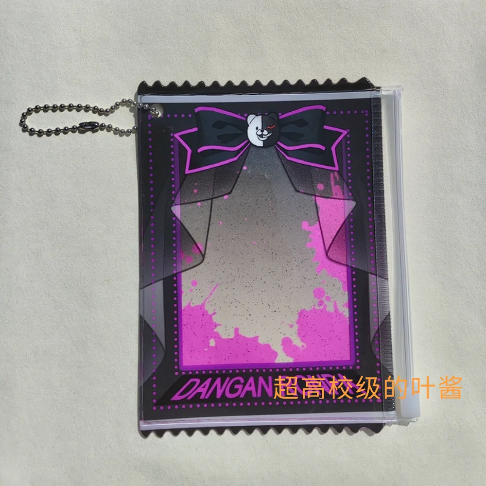 

Anime Danganronpa Monokuma Nagito Komaeda Cosplay Cartoon Badge Storage Bag Charm Emblem Protective Case Pendant Ambitus Gift