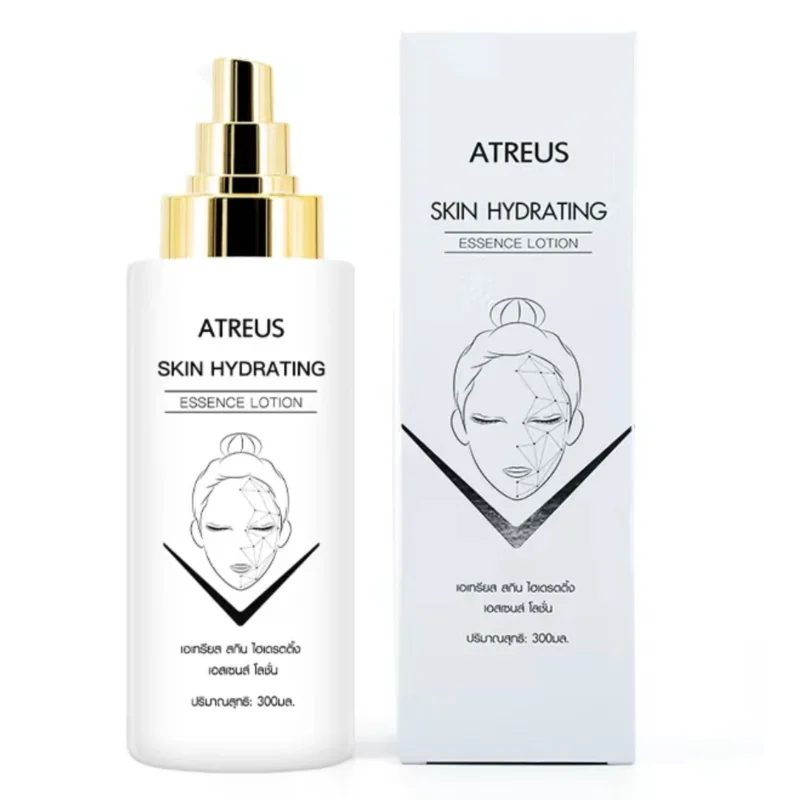 ATREUS Skin Hydrating Essence Lotion 300ml Micro Lift Triple Action Toner Essence Emulsion Moisturizing Anti-Wrinkle Skin Care