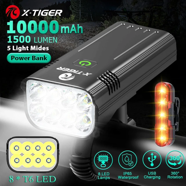 10000 lumen bike light sale