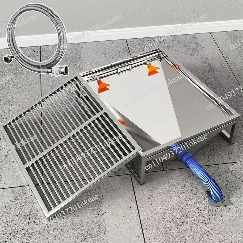 Dog toilet dog urinal flush tray automatic flush dog toilet cat toilet stainless steel