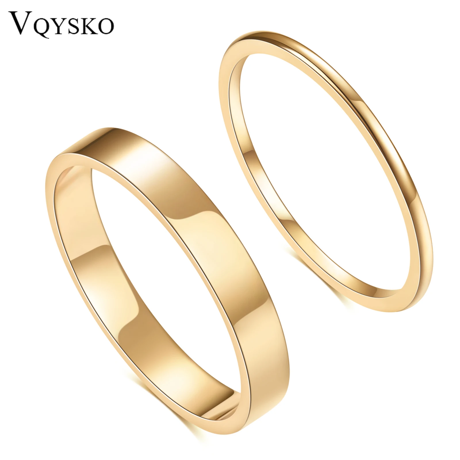 VQYSKO Mixed Coloured Stackable Rings For Women Dainty Stackable Rings Boho Style Jewellery Everyday Rings