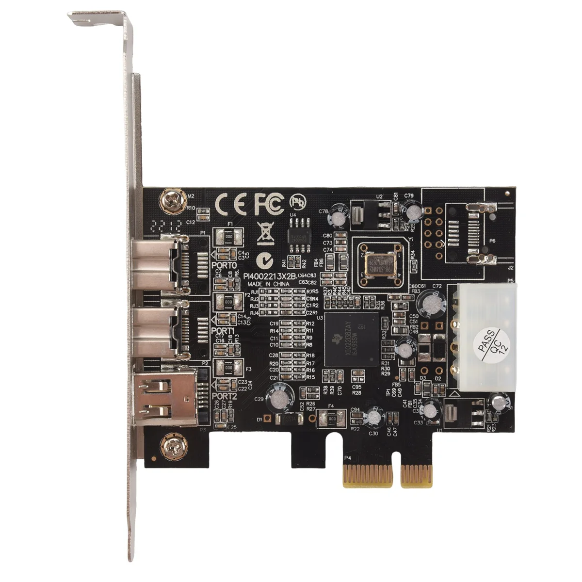 

L67A Pro SY-PEX30016 3-портовый IEEE 1394 Firewire 1394B и 1394A PCIe 1.1 X1 Карта TI XIO2213B Чипсет Требуется драйвер Legacy