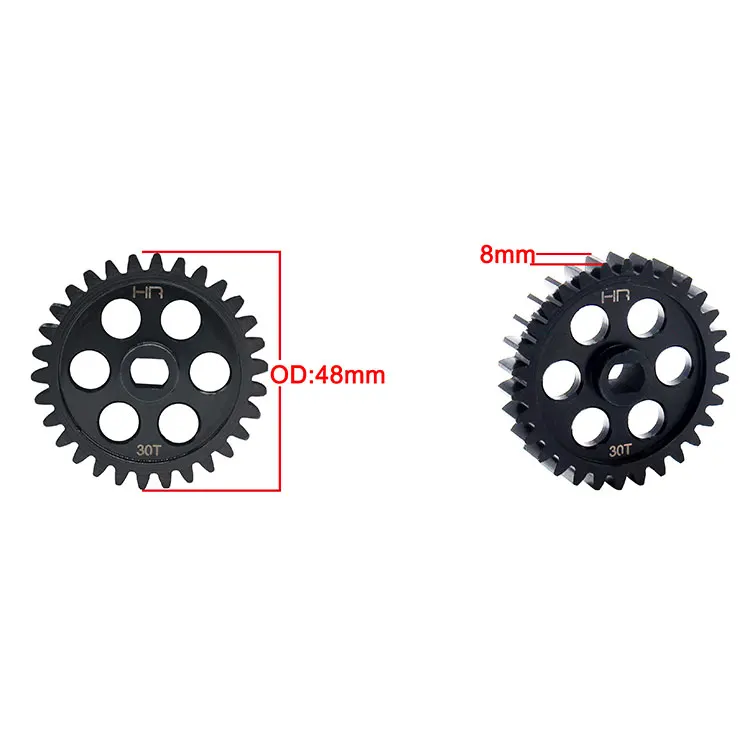 Radio control RC Car HR Steel Spur Gear (30T 1.5 Mod) for ARRMA 1/5 kraton 8S option parts