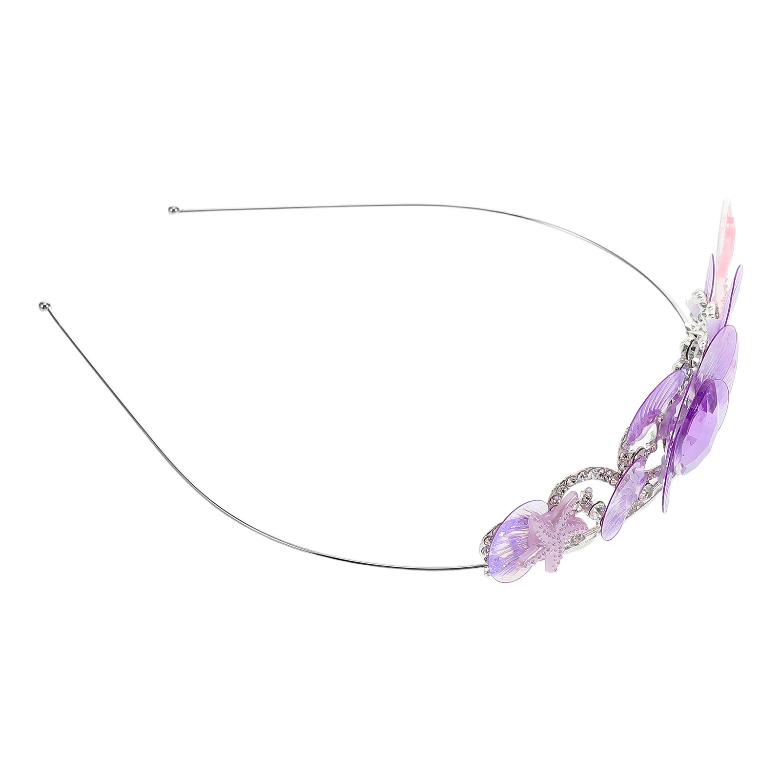 

Mermaid Headband Girls Hair Accessories Ocean Style Shell Decoration Birthday Party Tiara Kids Photo Booth Under the Sea Theme