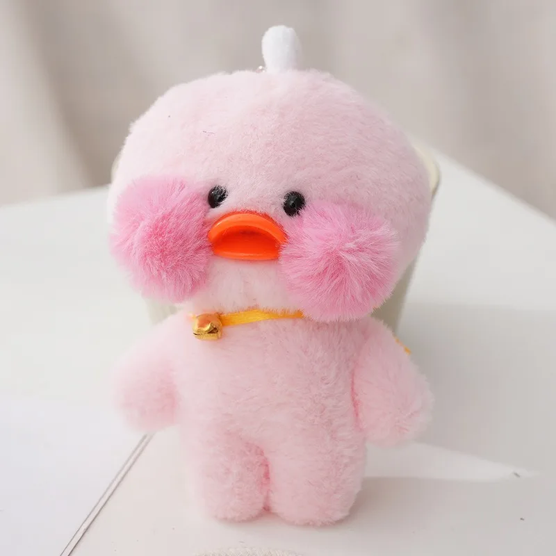 Fashionable and Cute Keychain Doll Keychain Accessories Pendant Key Ring Pendant Plush Blush Duck Jewelry Gift