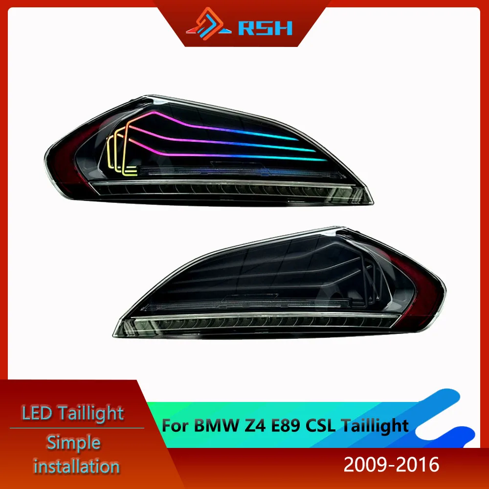 

Rear Lamp For BMW Z4 E89 Taillight Assembly 2009-2016 Facelift CSL RGB LED DRL Sequential Turn Signals Brake Reversing Lights