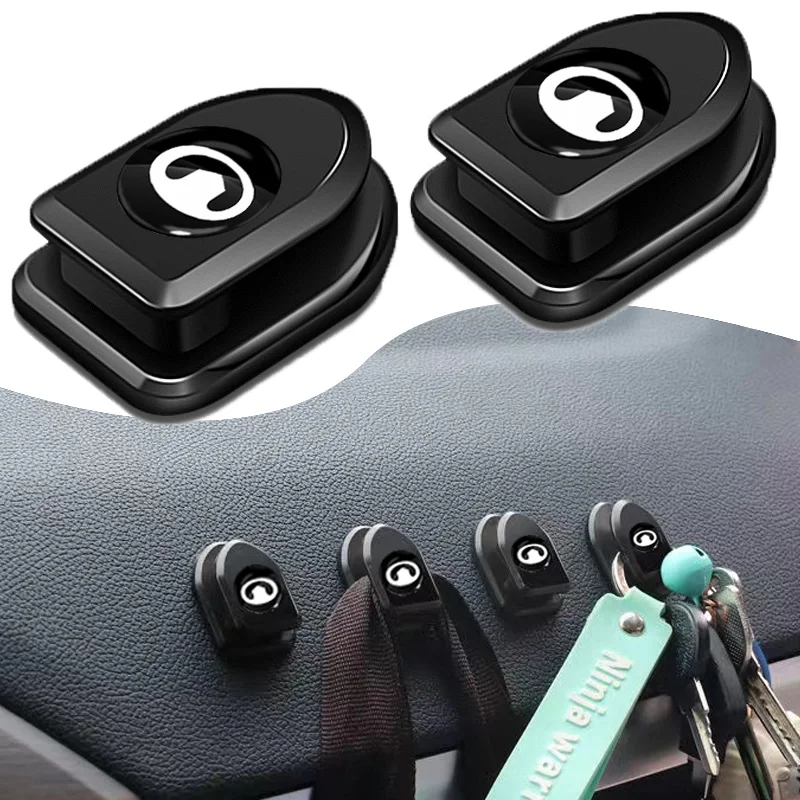 Car Seatback Interior Hooks Multi-functional Sticky Hooks For Great Wall Hover H5 H3 Safe A21 M2 M4 Wingle 5 Deer Voleex C30 C50