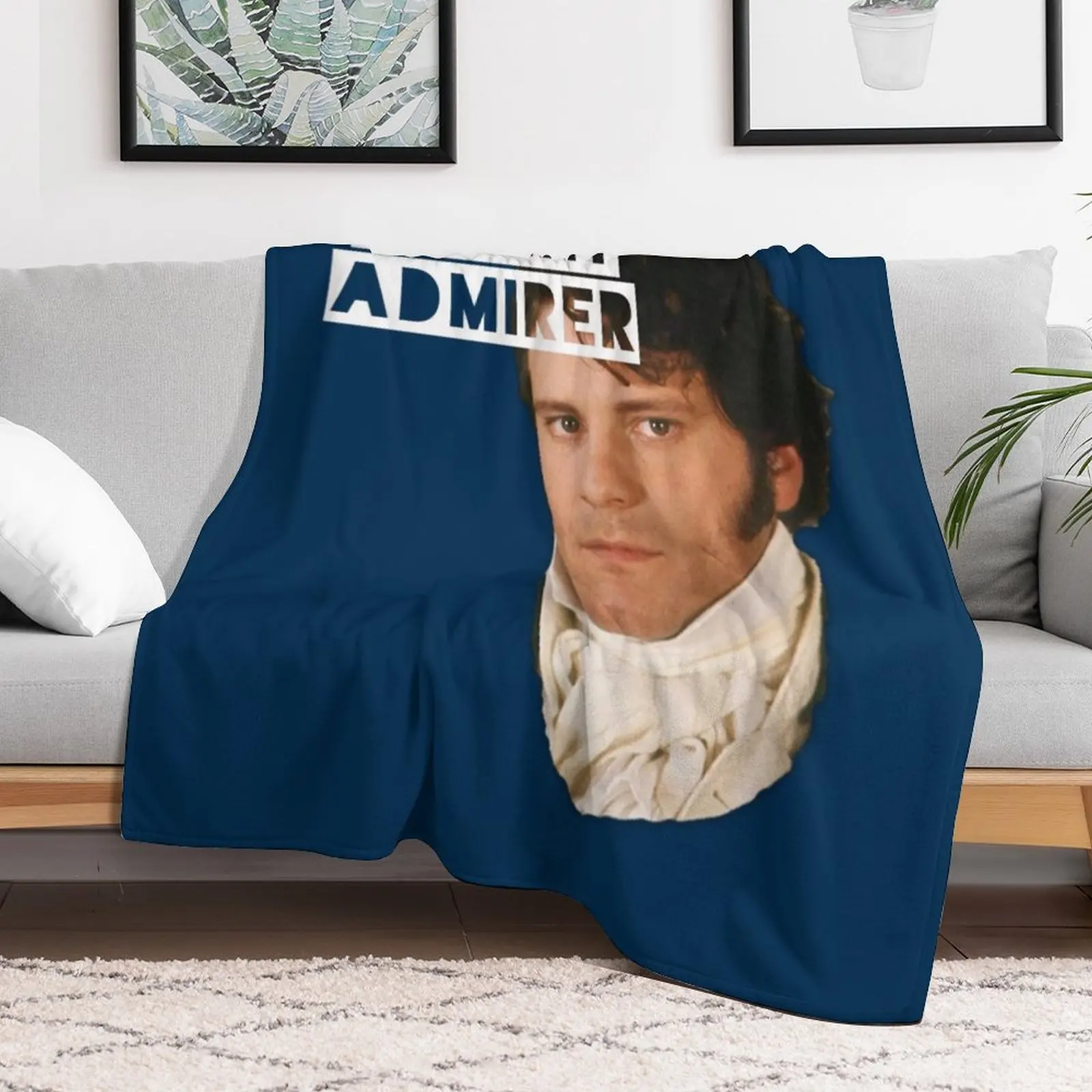 Mr Darcy - Pride and Prejudice Throw Blanket christmas decoration Decoratives Cute for sofa Blankets