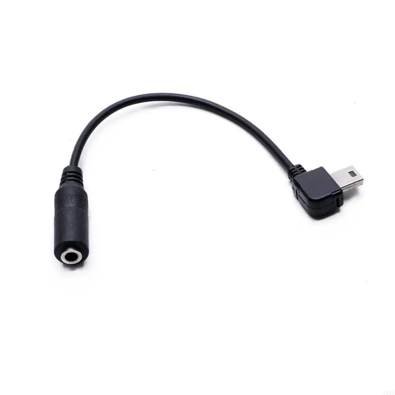 781E 3.5mm Mini USB Microphone Adapter Cable for Hero 3 4 Camera