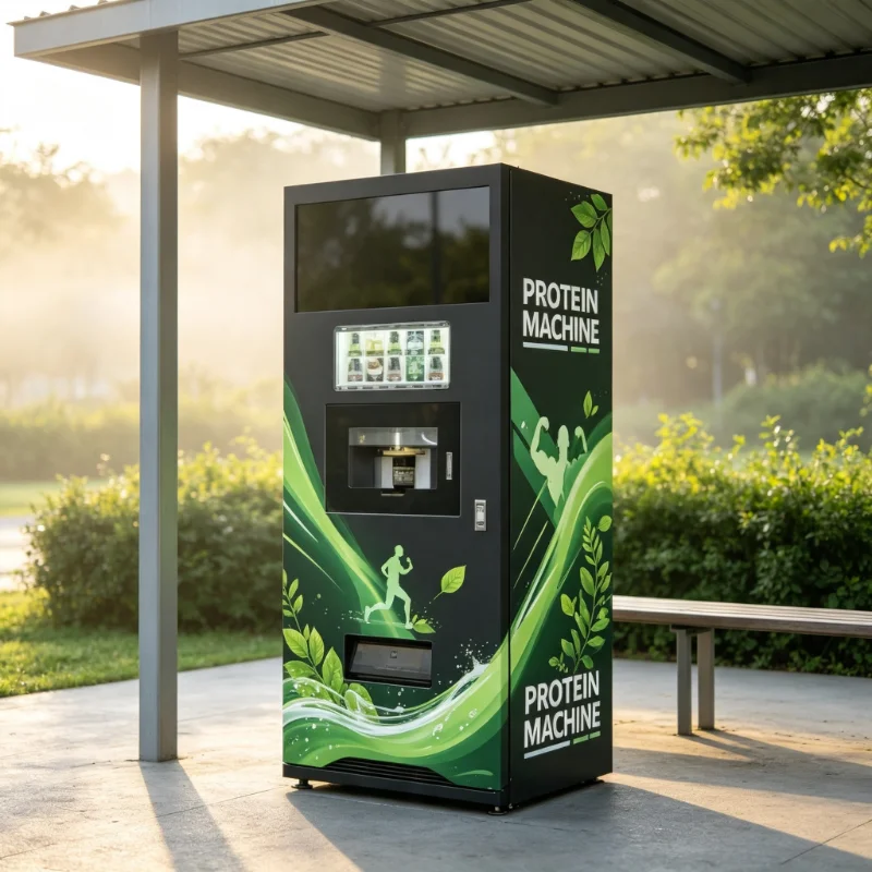 Self Service Whey Protein Shake Vending Machine Automatic Mixing Module Custom Floor Stand Commercial For Gym Fitness Venue