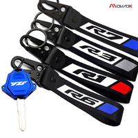 For YAMAHA YZF R6 R3 R1 R7 YZFR6 YZFR3 YZFR1 YZFR7 Motorcycle Accessories CNC Key Shell Key Case Cover Key ring Key Chain YZF-R