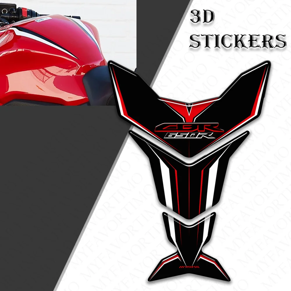 

For Honda CBR 650 R 650R CBR650R HRC Fireblade Motorcycle Tank Pad Stickers Grips Gas Fuel Oil Kit Knee Protector Decals ﻿