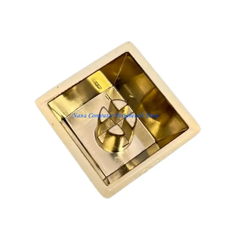 F68C ESC Metal Keycap للوحات مفاتيح الكمبيوتر ترقية لوحات المفاتيح الميكانيكية Keycap Zinc keycap